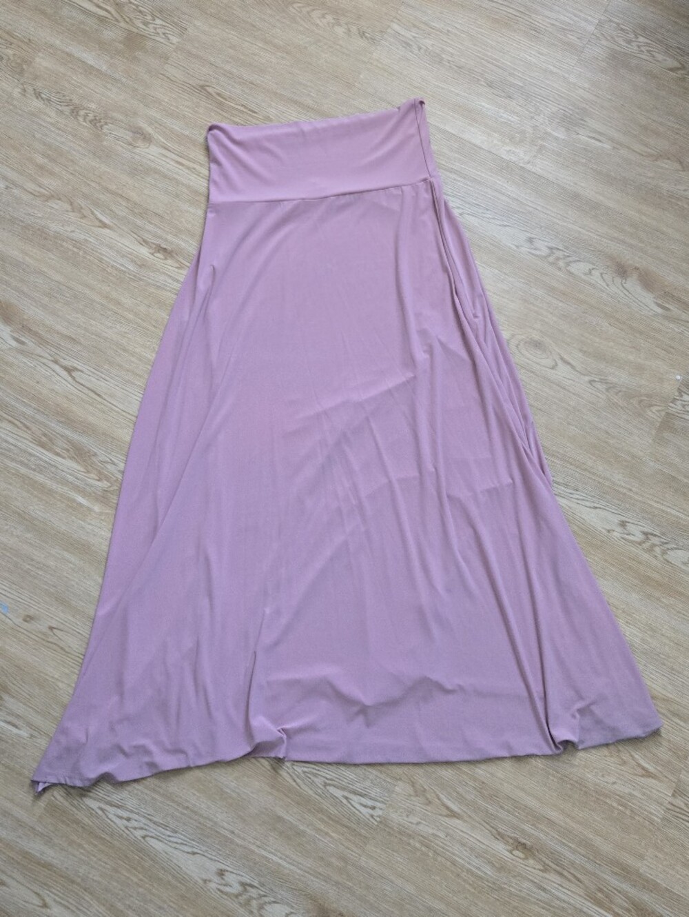 Lularoe High Waist Maxi Skirt in Soft Heather Pink